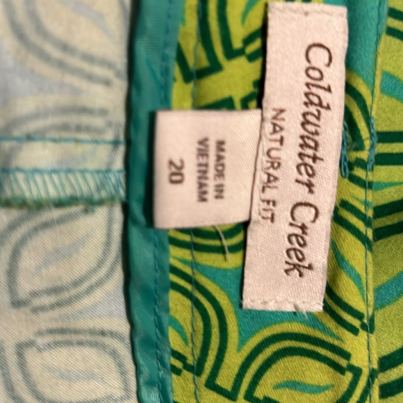 2 PIECE (jacket & shorts set) COLDWATER CREEK JACKET SIZE 20-22..SHORTS SIZE 20 - Picture 9 of 11